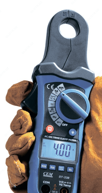 DT-338 — клещи электроизмерительные — 1
