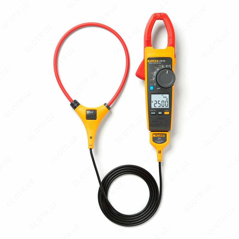 Fluke 376 FC — токовые клещи True-RMS c функцией беспроводной связи с датчиком iFlex — 1