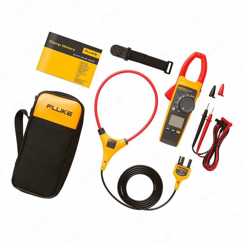 Fluke 376 FC — токовые клещи True-RMS c функцией беспроводной связи с датчиком iFlex — 2