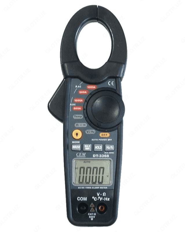 DT-3368 — клещи токоизмерительные — 1