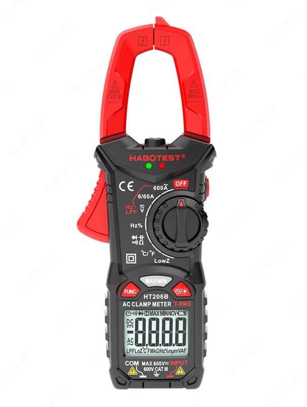 HT206B — токовые клещи True RMS — 1