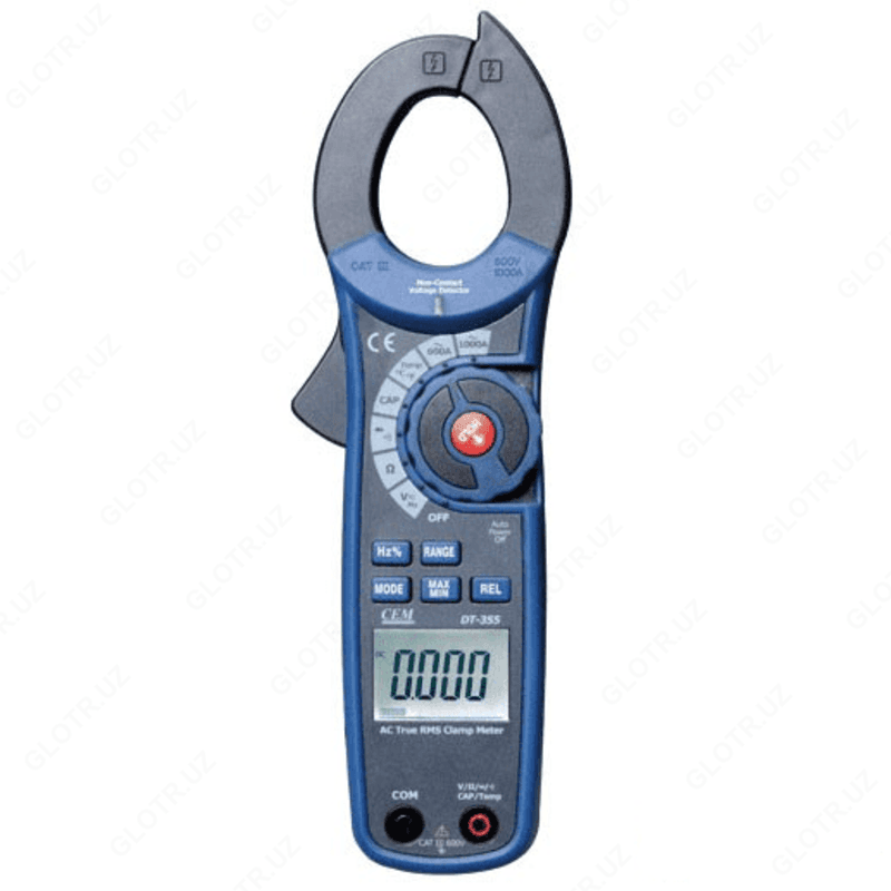 DT-355 — профессиональные токовые клещи для измерения переменного тока — 2