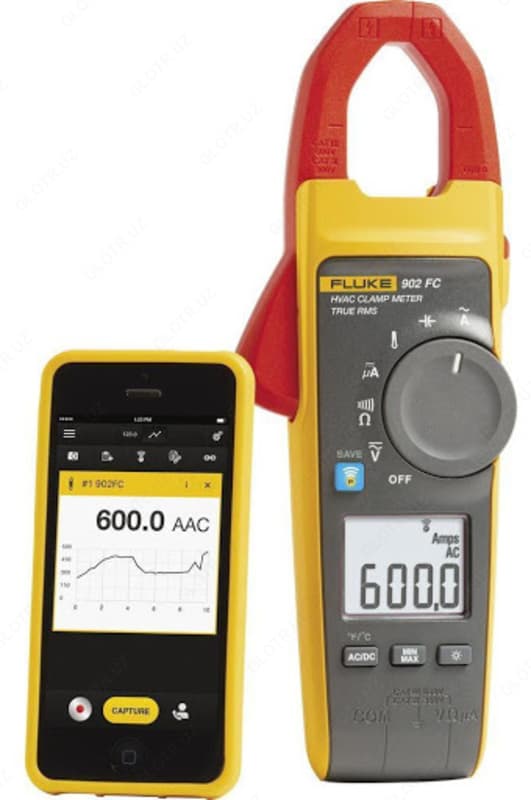 Fluke 902 FC — токовые клещи True-RMS c функцией беспроводной связи — 1