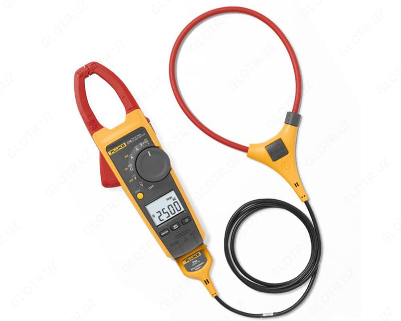 Fluke 376 — Токоизмерительные клещи с измерением истинного среднеквадратичного значения переменного/постоянного тока с датчиком iFlex — 1