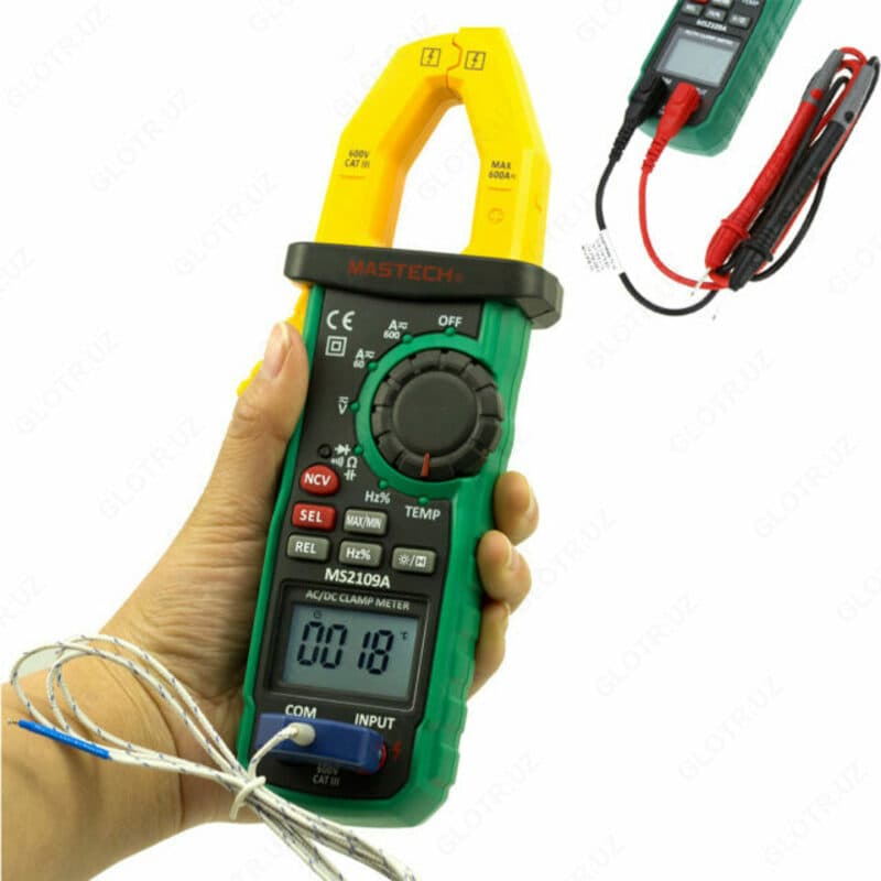 MS2109A — клещи токоизмерительные цифровые автоматические — 2