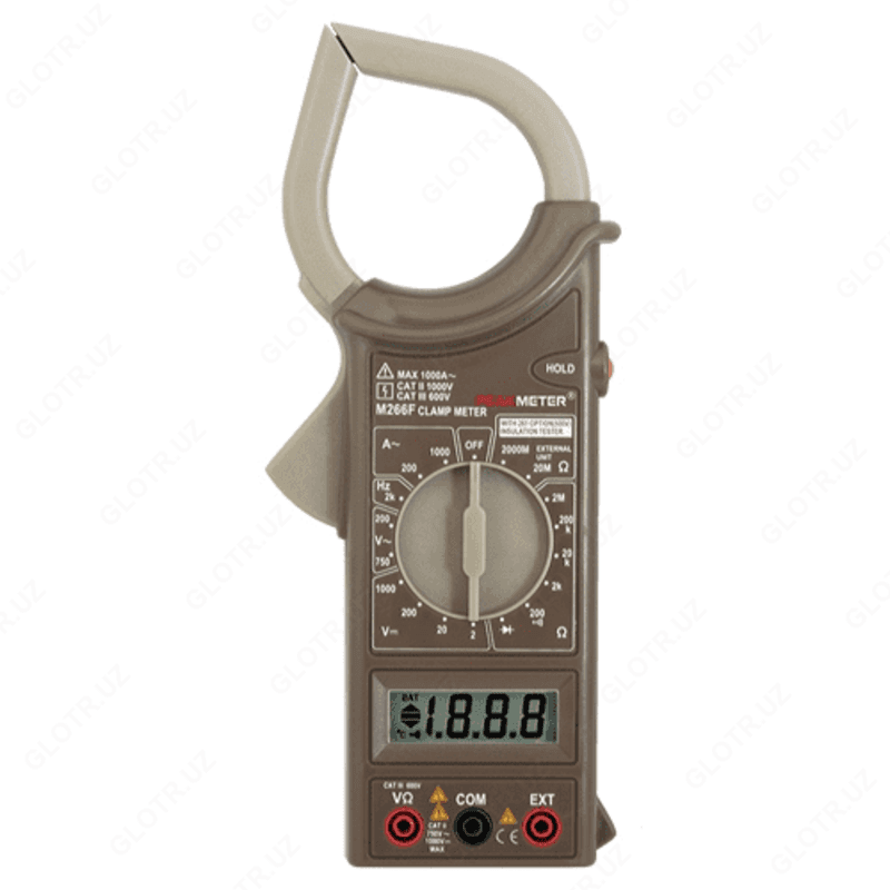 PeakMeter M266F — токовые клещи — 2