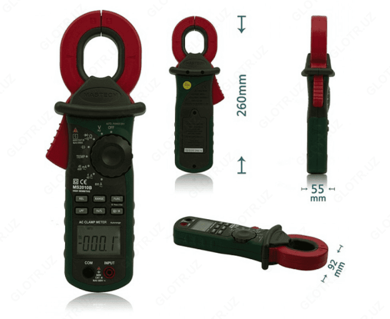 MS2010B — клещи токоизмерительные цифровые — 2