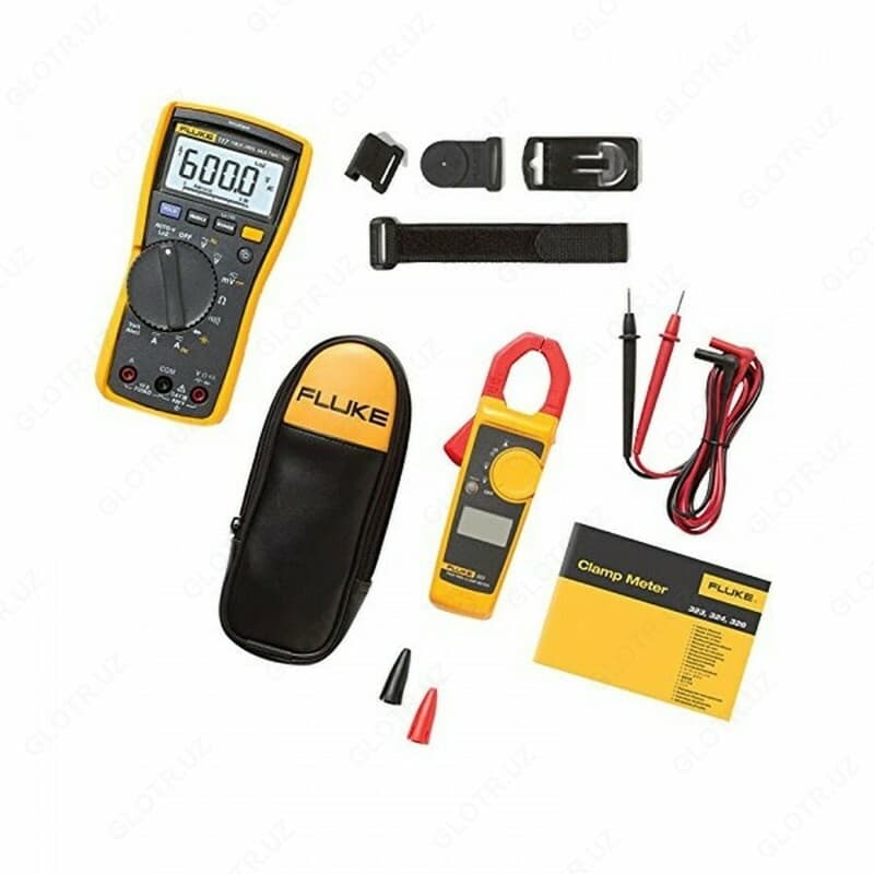 Fluke 117/323 — комплект мультиметра и токоизмерительных клещей с измерением TrueRMS — 2