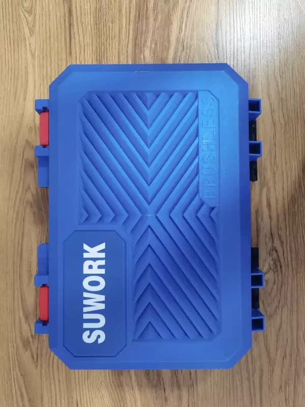 Аккумуляторная бесщеточная угловая шлифмашина (болгарка) SUWORK 21V, 125 мм, 2 аккумулятора 6.0Ah + зарядная станция — 6