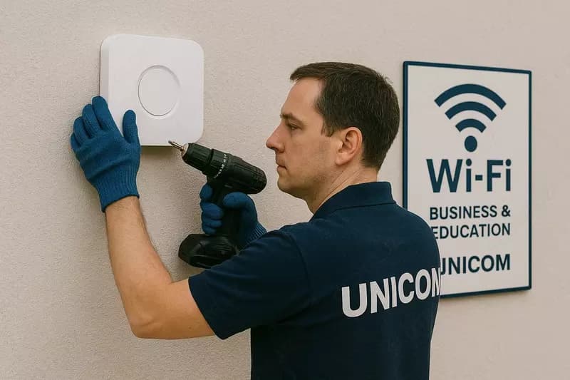 Wi-Fi-сети для бизнеса и образования (от UNICOM) — 1