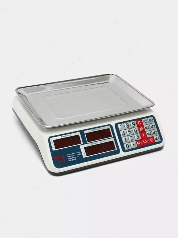Электронные торговые весы ”AQTE” DY 729– 40 кг (Китай) — 1