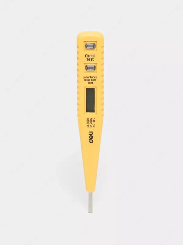 Вольтметр 12-220V AC/DC EDL8003 Deli — 1