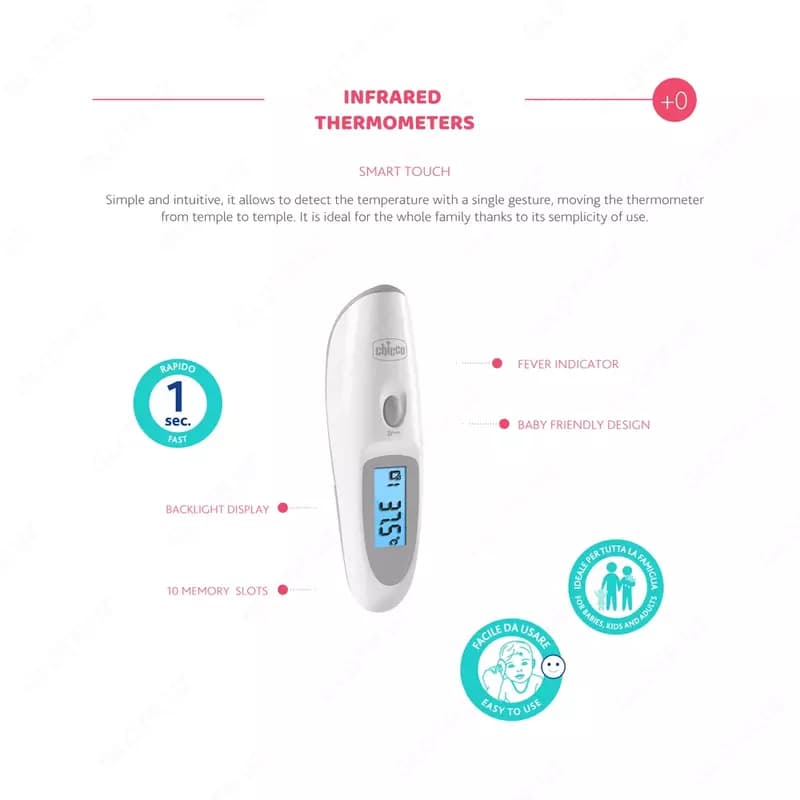 Инфракрасный термометр Chicco SMART TOUCH, арт. CH09903 — 3