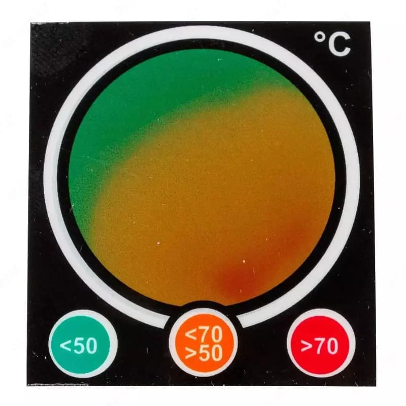 Термоиндикатор (наклейка) TIL-10-50C-70C 3-х уровневая, обратимая — 3