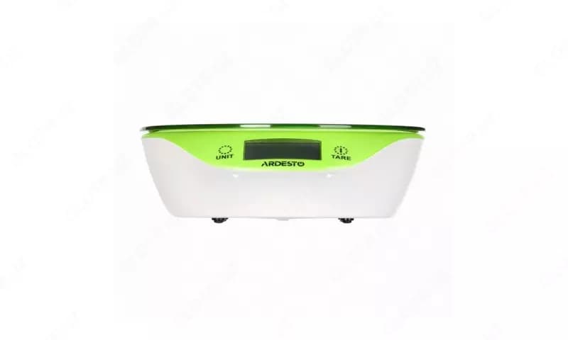 Весы кухонные Ardesto scales for kitchen 5кг, CR2032x1 included, plastic, green, SCK-900BGR — 2