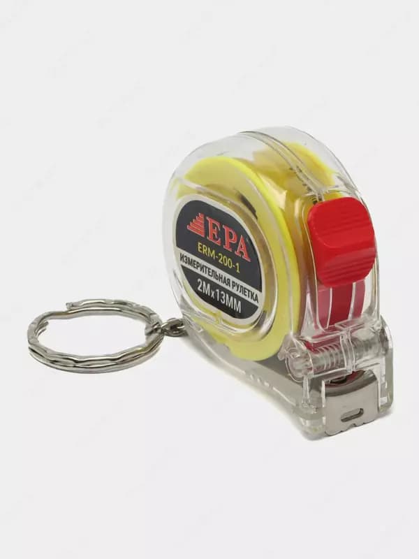 Измерительная рулетка (металлическая лента) ”EPA” ERM-200-1, 2 м, шир. 13 мм, фиксатор — 2