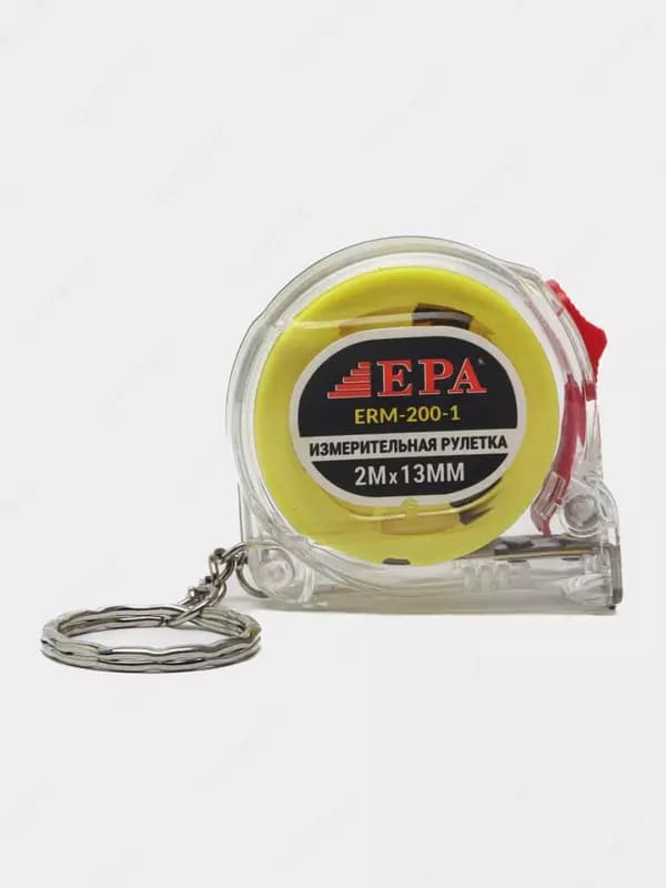 Измерительная рулетка (металлическая лента) ”EPA” ERM-200-1, 2 м, шир. 13 мм, фиксатор — 4