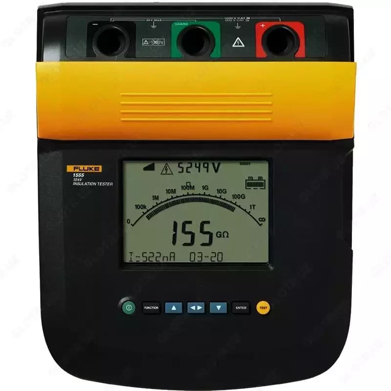 Измеритель сопротивления изоляции 10 кВ Fluke 1555/Kit (с жестким кейсом) — 1