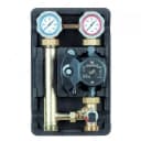 CALEFFI Насосная группа со автоматическим смесителем для коллекторов с насосом Grundfos ALPHA2 L 25-60