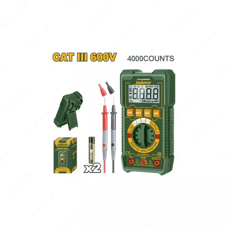 Цифровой мультиметр Jadever CAT III 600V — 1