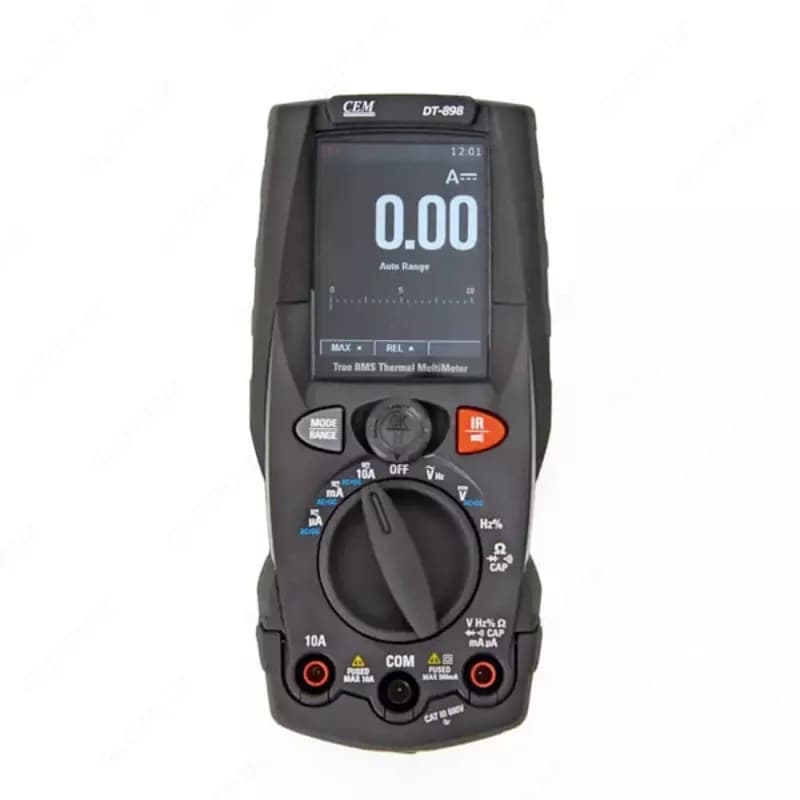 Мультиметр ”СЕМ” TRMS DT-898 с встроенным тепловизором (Арт. - 1136390) — 1