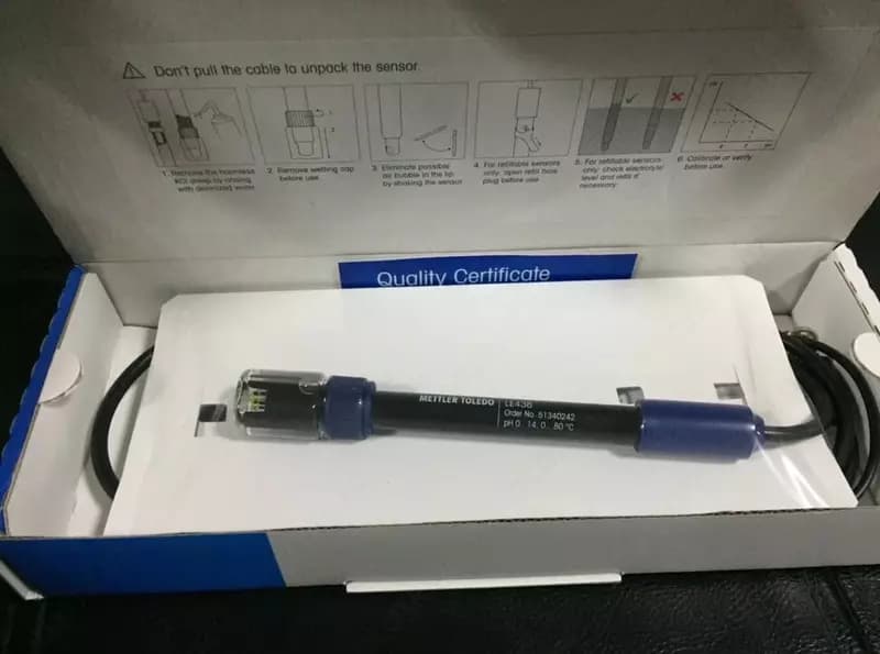 Композитный электрод ”Mettler Toledo” pH le438 (Подходит для pH-метра Fe20 FE28 12997879 зонд — 4