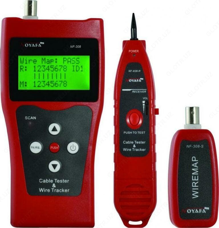 Трассоискатель, измеритель длины кабеля Noyafa NF-308 — 2