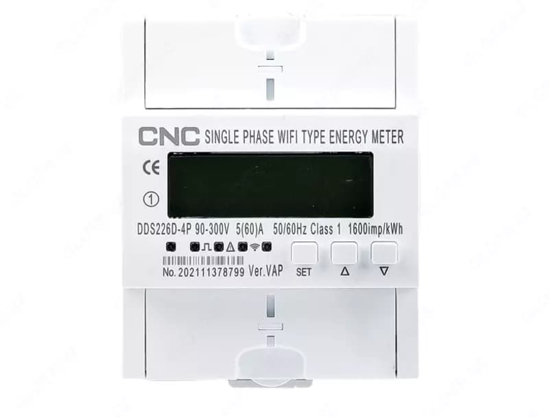 Счётчик модульный ”CNC Electric” D3708-2 с трансформаторами 200А, серия DDS (Арт. - setch-DDS-4P-wifi-60A) — 1