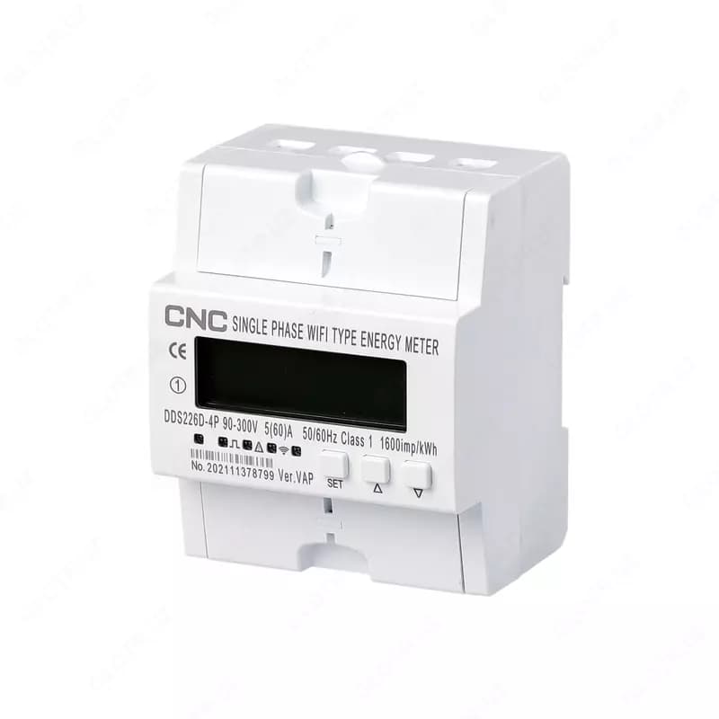 Счётчик модульный ”CNC Electric” D3708-2 с трансформаторами 200А, серия DDS (Арт. - setch-DDS-4P-wifi-60A) — 2