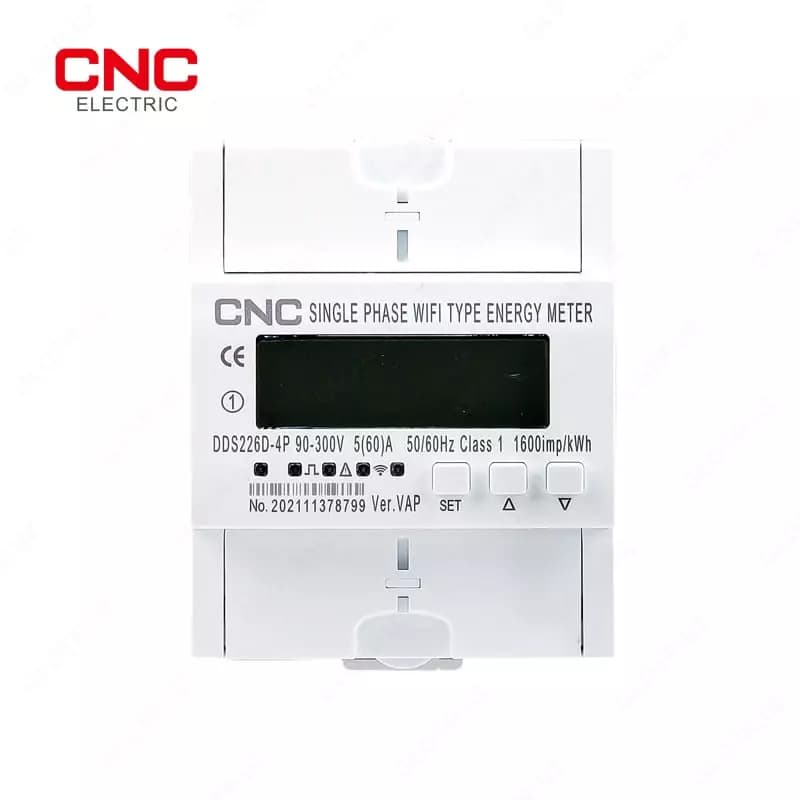 Счётчик модульный ”CNC Electric” D3708-2 с трансформаторами 200А, серия DDS (Арт. - setch-DDS-4P-wifi-60A) — 3