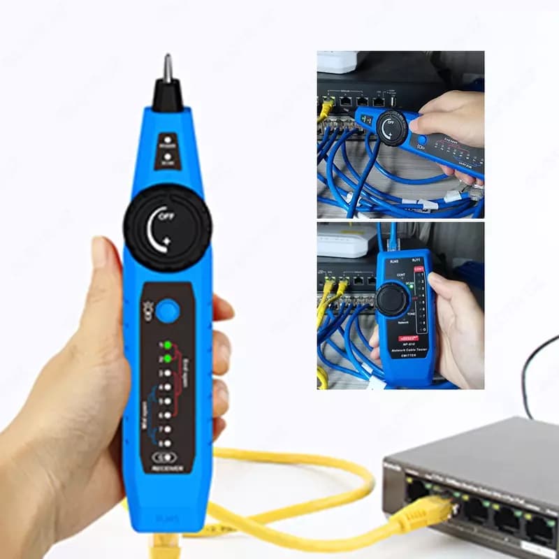 Тестер сетевого кабеля NF-810 — 4
