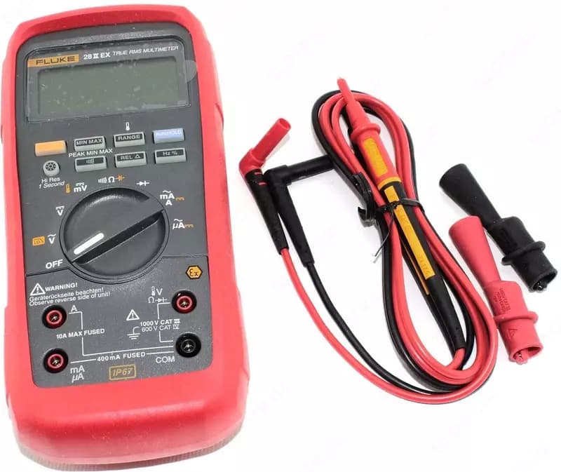 Fluke 28 II Ex — Искробезопасный цифровой мультиметр True-RMS — 3