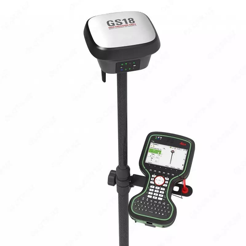 Комплект RTK ровер Leica GS18 T Radio, CS20 Disto — 1