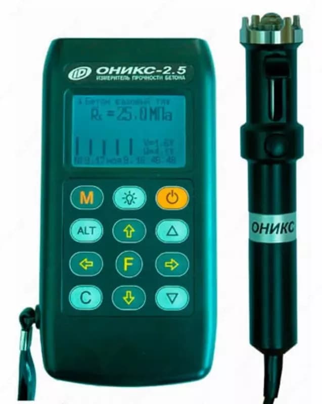 Измеритель прочности бетона (склерометр) ”ОНИКС-2.5” (версия 1 TFT) — 4
