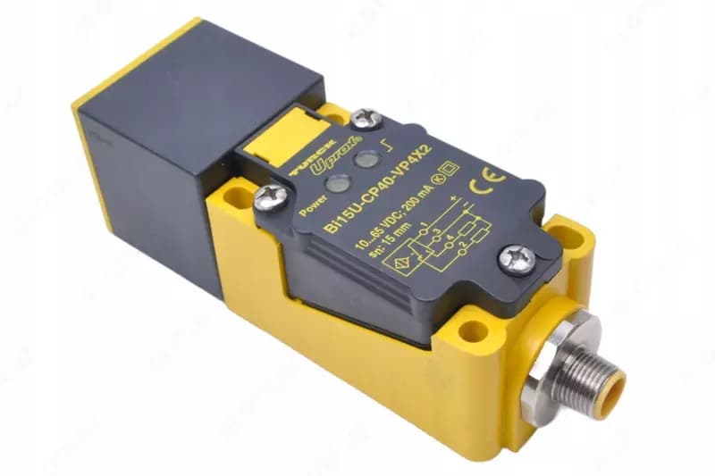 Индуктивный датчик для металла ”TURCK” BI15-CP40-VP4X2/S97 — 2