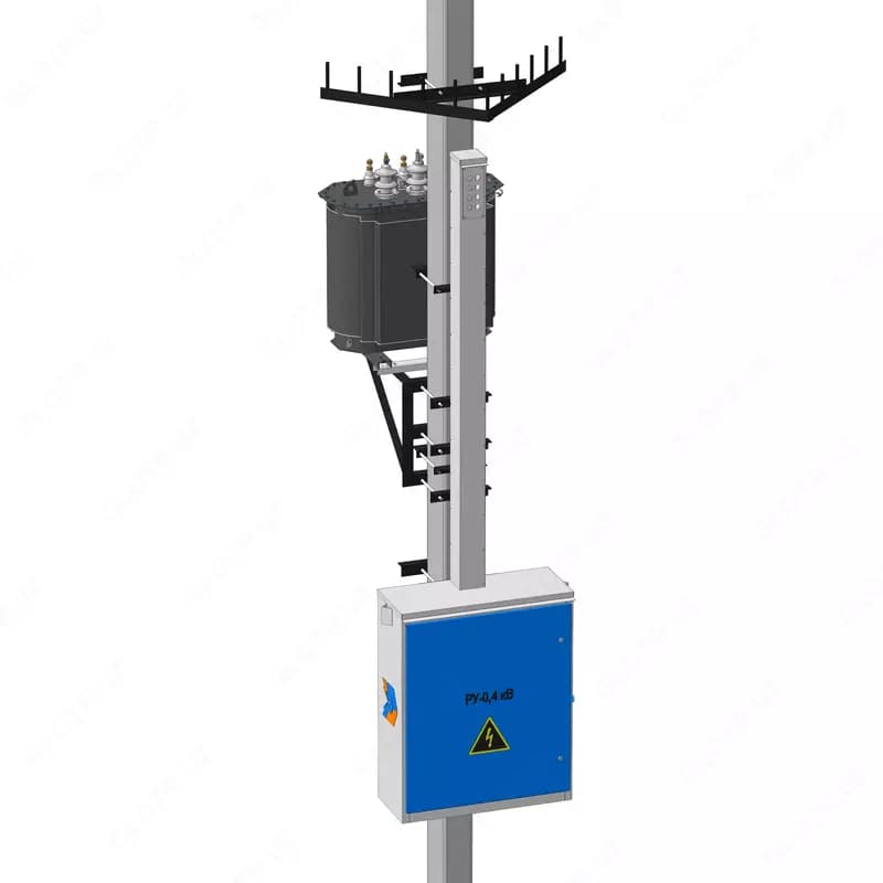 Комплектные трансформаторные подстанции столбовые КТПС 100–250 kVA 10/0.4 kV — 1