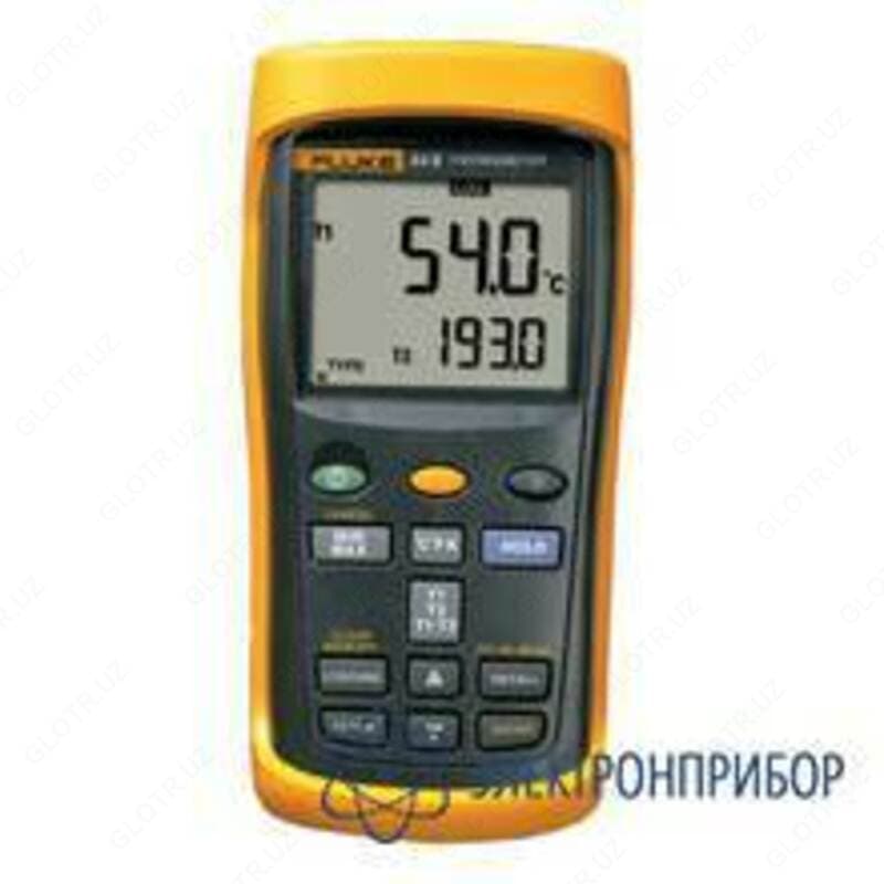 Fluke 54 II B — двухканальный цифровой термометр с регистрацией измерений — 1