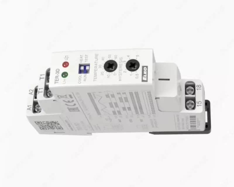 Термостат TER-3D 0.. +60 °C AC / DC 24-240V — 2