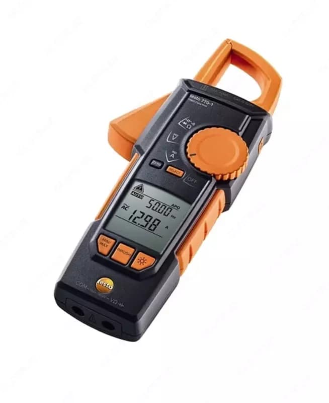 Testo 770-1 — токовые клещи с функцией измерения истинного СКЗ — 1