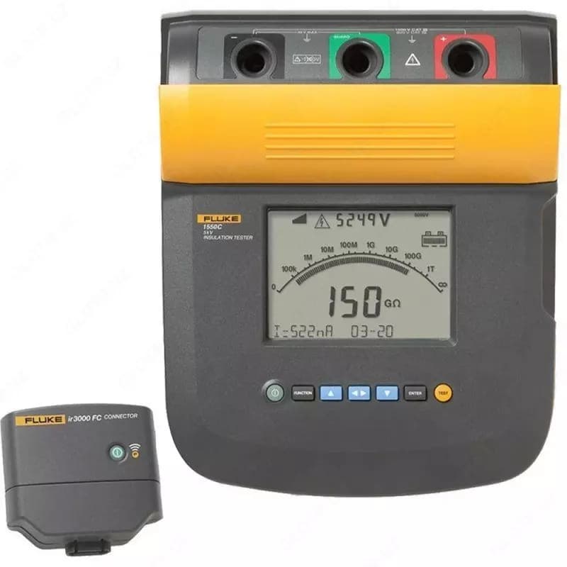 Fluke 1550C — Измеритель сопротивления изоляции 5 кВ — 1