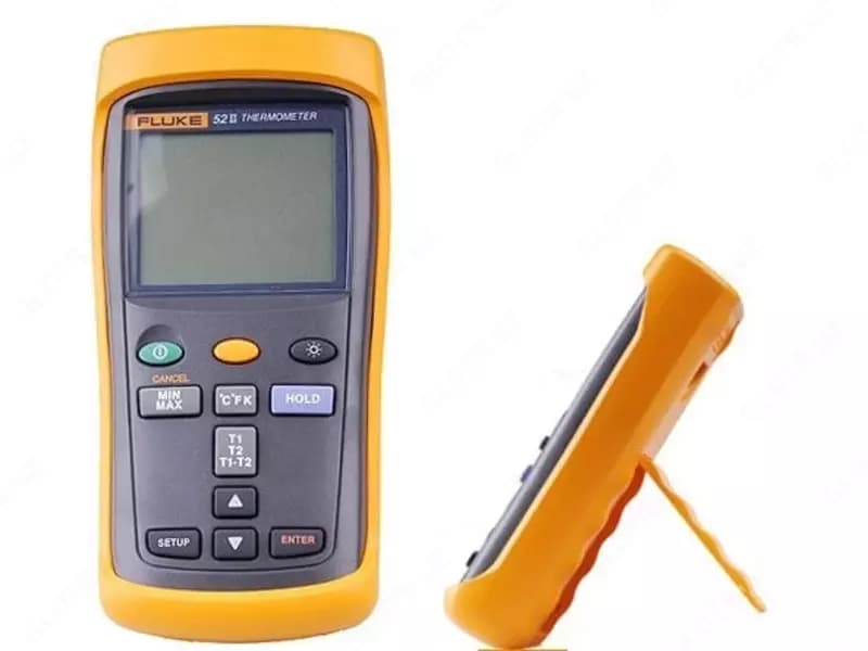 Двухканальный цифровой термометр (портативного класса) ”Fluke” 52 II (Арт. - 262477) — 3