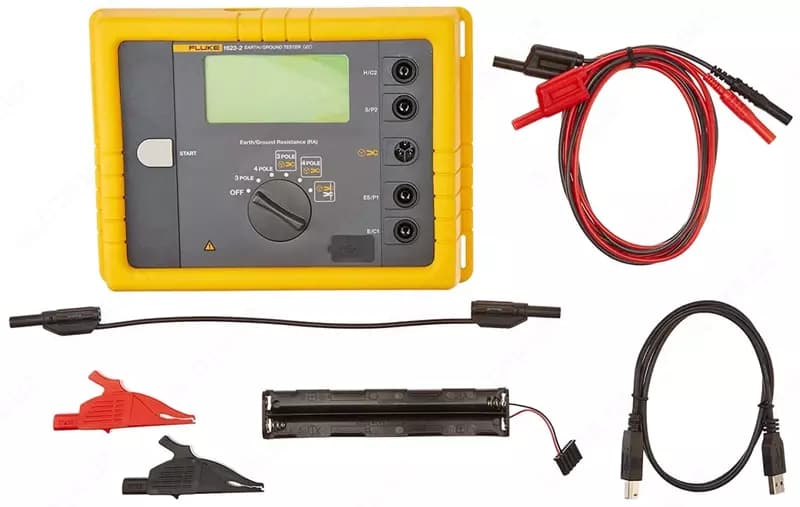 Измеритель сопротивления заземления ”Fluke” 1623 II (Арт. - 259630) — 3