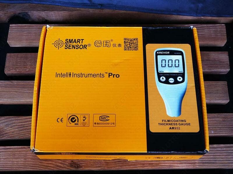 Толщиномер лакокрасочного покрытия Smart Sensor AR932 — 2