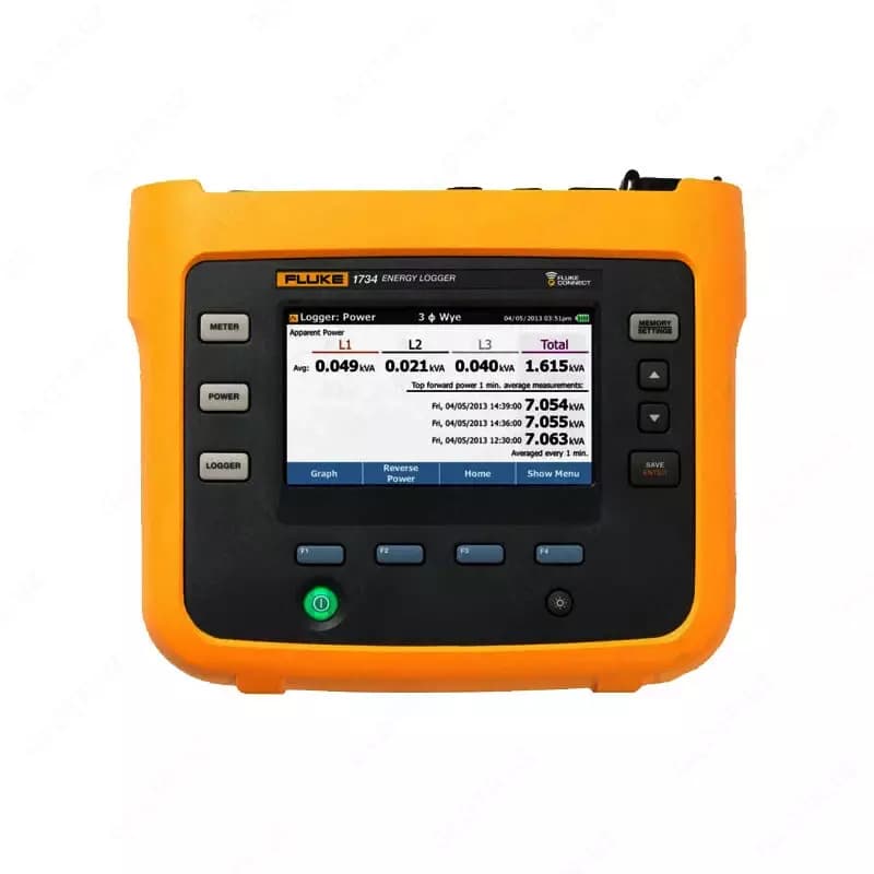 Анализатор качества электроэнергии для трехфазной сети ”Fluke” 1734 (Арт. - 262634) — 2
