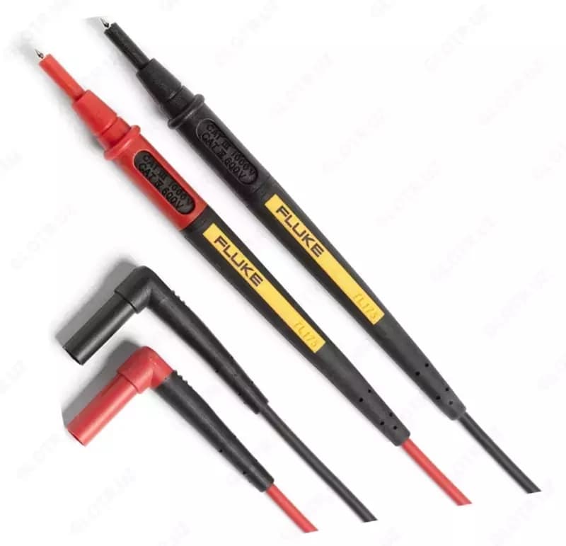 Fluke TL175E — Измерительные щупы с наконечником 2 мм и 4-мм адаптерами — 1