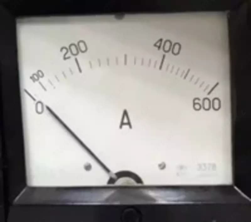 Ampermetr E378, 600a — 1