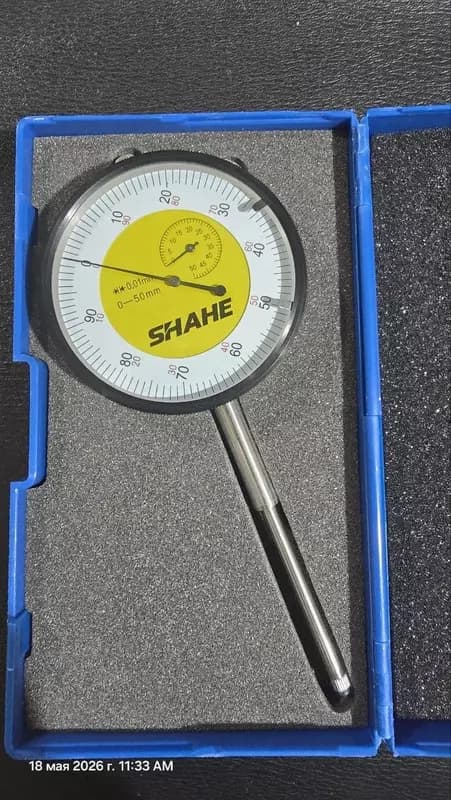 Индикатор часового типа SHAHE ИЧ 0-50 0.01 без ушко — 2
