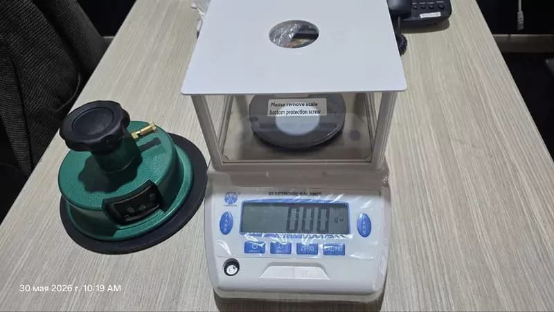 GSM-522 Лабораторные весы для текстиля для отбора проб ткани и бумаги — 4