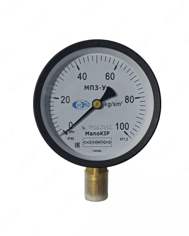 Манометр МП3-Ум, 0…100 кг/см² (Арт. - 232850) — 1
