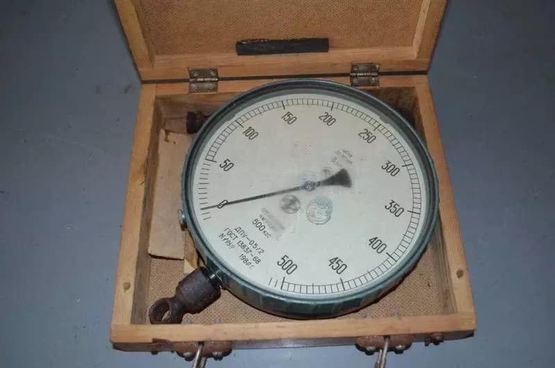 Динамометр DPU‑5‑2 U2, пружинный измеритель усилия до 50 кН (5 т) Арт. - 1307877 — 3